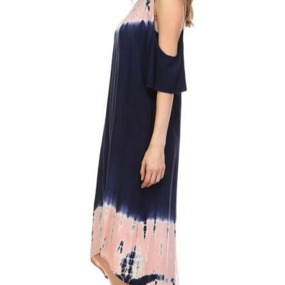 Tie-Dye Hi-Lo Dress - Picture 2 of 3